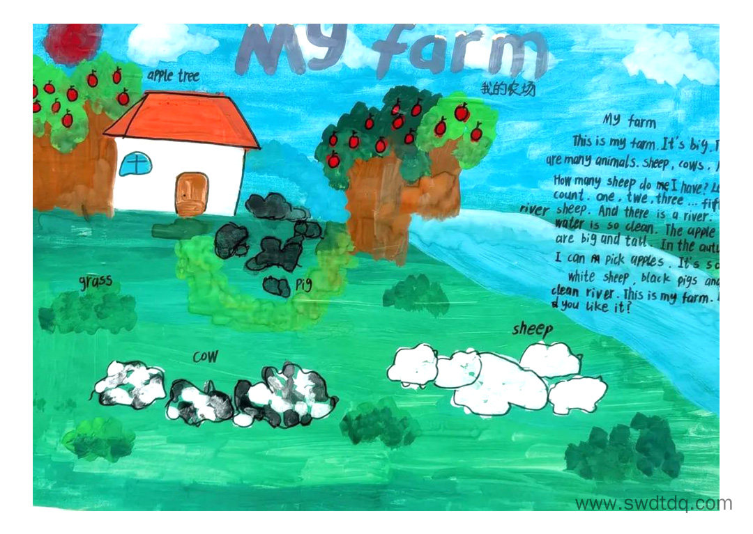 四年级下册英语My farm思维导图-第2张